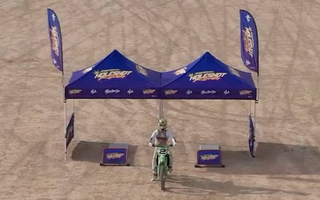 Unveiling the Holeshot King: Custom Canopy Collaboration with Jeremy McGrath at Day in the Dirt 2024