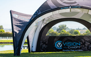 Elevate Your Branding with the Vision Air Vault: The Ultimate Custom Canopy Solution